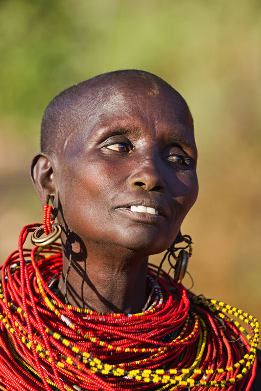 82a. Woman from the Samburu tribe   Kenya